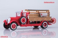 Коллекционная масштабная модель 1:43 Пожарный автомобиль ПМЗ-1 (ЗиС-11) (Наши Грузовики)
